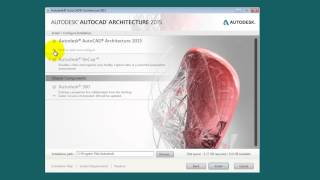 Installing AutoCAD Architecture 2015 [upl. by Illil]