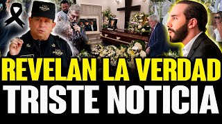 El país sigue de luto El Salvador lo llora Bukele demanda cárcel por siempre [upl. by Kerr]