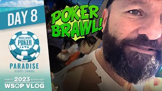 BATTLING on Day 2 of the 100000  Daniel Negreanu 2023 WSOP Paradise Poker Vlog Day 8 [upl. by Hege]