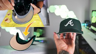 HOW TO CUSTOMIZE YOUR FITTED HAT TUTORIAL [upl. by Naek]