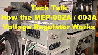 Tech Talk  How The MEP002A  003A Generator AC Voltage Regulator Works [upl. by Netsrijk]