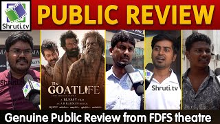 Aadujeevitham  The Goat Life Public Review  Prithviraj Sukumaran  Blessy  Aadujeevitham Review [upl. by Nulubez]