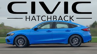 BEST HATCH 2022 Honda Civic Hatchback Review [upl. by Borras]