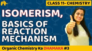 Organic Chemistry Class 11  Isomerism  Reaction Mechanism  CBSE NEET JEE [upl. by Hecklau]