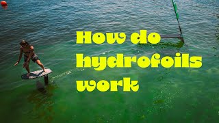 How does hydrofoil work the science behind foilboard [upl. by Pinsky972]