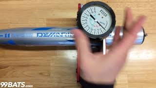 2019 DeMarini CF Zen 11 Fastpitch Bat  Compression Test  99BATScom [upl. by Dame]