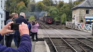 Omaha 2253 arriving Into Grosmont [upl. by Aushoj]