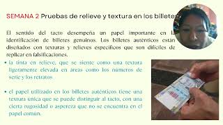 PLAN DE CAPACITACION  IDENTIFICAR BILLETES FALSOS [upl. by Etteniuq]