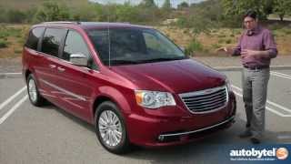 2013 Chrysler Town amp Country Test Drive and Minivan Video Review [upl. by Glennon58]