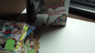 NFL Football Cards BOX BREAK 2009 First Edition Upper Deck [upl. by Atineg]