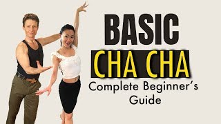 Basic Cha Cha TOP TEN STEPS amp Routine [upl. by Claretta413]