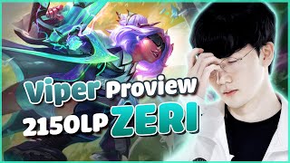 Viper Stream  How Top1 Korea Challenger Play Zeri [upl. by Paschasia]