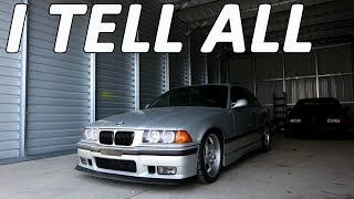 E36 M3 BUILD LIST BREAKDOWN My favorite mods [upl. by Aehsat]