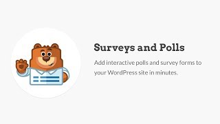 WPForms Survey Form Builder Addon [upl. by Fai]