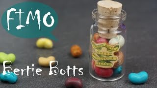 Bertie Botts Bohnen  Harry Potter  Fimo  Polymerclay  Tutorial [upl. by Aoh]