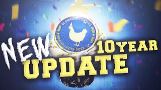 NEW CSGO 10 YEAR UPDATE [upl. by Faucher]