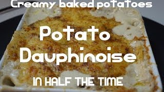 Gratin Dauphinois Recipe  Creamy French Baked Potatoes in 30 mins [upl. by Avelin]