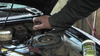 Car Maintenance  How to Replace Clutch Fluid [upl. by Telrahc31]