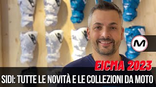 EICMA 2023  Sidi presenta la nuova collezione per il 2024 [upl. by Arlan]