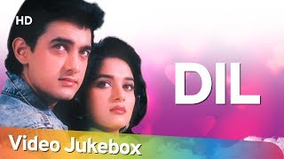 Dil 1990 Songs  Aamir Khan Madhuri Dixit  Popular 90s Songs  Anand Milind Hits HD [upl. by Cynthia]