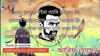 Nesha singer by arman alif 【Bangla Karaoke With Lyrics】 [upl. by Naivatco]