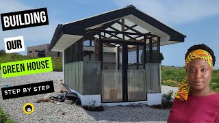 Building a Potting Shed From Start to Finish  Small Greenhouse Build [upl. by Agnot]