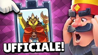 UFFICIALE NUOVA QUEEN dei GOBLIN su CLASH ROYALE [upl. by Roche]