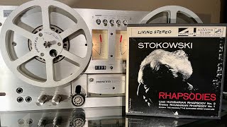 Stokowski Rhapsodies SIDE A Reel to Reel [upl. by Ollie]