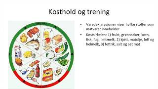 Naturfag  Helse og ernæring [upl. by Ulberto]