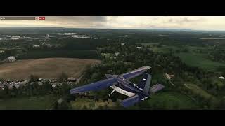 Realistic Landing MSFS 2020 [upl. by Fast]