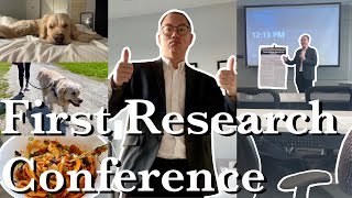 COLLEGE VLOG  presenting at my first research conference [upl. by Ruzich]