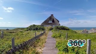 360° VR  Sylt im Herbst Übernachten in Traumhäusern [upl. by Nedyrb]