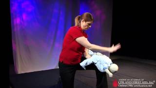 Infant Choking CPR  What to Do If a Baby Is Choking [upl. by Airenahs]