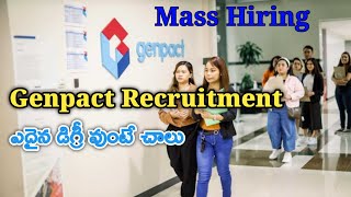 Genpact process associate jobs in HyderabadGenpact latest recruitment Hyderabad [upl. by Kieffer]