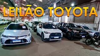 10 COROLLA 3 HILUX Seminovos no Leilão do Banco Toyota quot Ótimo Investimento Para Uma Renda Extra quot [upl. by Leamaj]