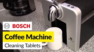 Bosch Coffee Machine Cleaning Tablets [upl. by Kennan534]