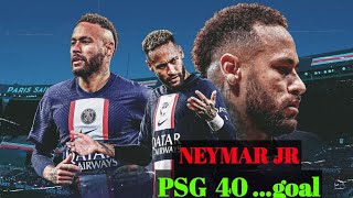 Neymar 40 goals PSGpsg skills dribbling [upl. by Aneetak]