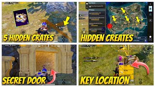 Find Hidden Crates  How To Open Auspicious Vault In Pubg Mobile Open The Auspicious Vault 1 Time [upl. by Ellinet]