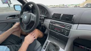 2005 BMW 330ci ZHP 6MT Driving Video [upl. by Llenra]