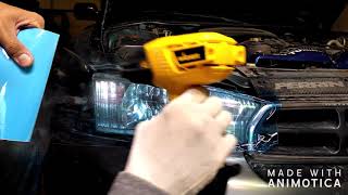 How To Tint Your Headlights Yellow  Fog Lights [upl. by Iemaj191]