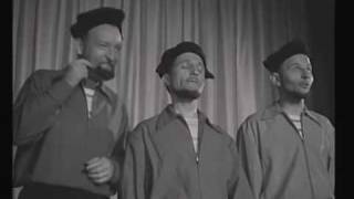 Les 4 Barbus chantent lOuverture du Barbier de Séville 1954 [upl. by Ainezey908]