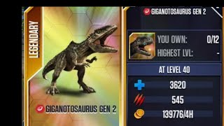 NEW MAX LEVEL NODOSAURUS FEEDING amp BATTLING  Jurassic World  The Game  Ep 227 [upl. by Miculek772]