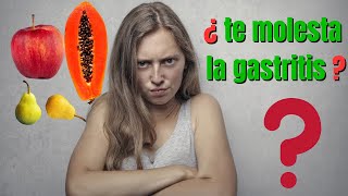 ✅🟢 COME estas frutas PARA ELIMINAR la gastritis 💚 cura tu gastritis [upl. by Nosreip]