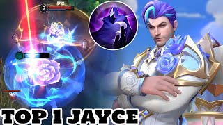 Wild Rift Jayce  Top 1 Jayce Crystal Rose Skin Gameplay Rank Grandmaster [upl. by Yralam]