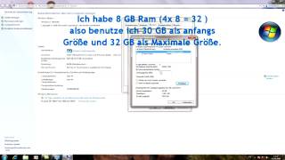 WIndows 7 Virtueller Speicher [upl. by Ducan655]