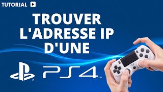 Comment trouver ladresse ip dune PS4 [upl. by Nodnerb]