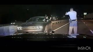 Best of 2023 Hellcats and Street Racers vs Cops Compilation Arrests and Crashes srt mopar [upl. by Alyled]