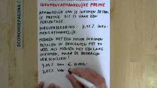 Inkomensafhankelijke premie Economiepaginacom [upl. by Yalcrab]