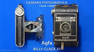 Agfa Billy Clack Revisión detallada toma de fotografías y análisis de las mismas [upl. by Aicilat]