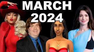 what you missed in march 2024 🗓️🤠🚨 march 2024 pop culture recap [upl. by Ardnauqal]